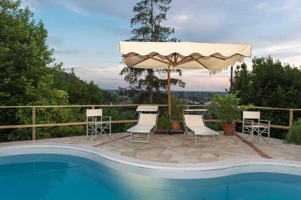Villa Alta - Residenza D'Epoca Con Piscina San Giuliano Terme Luaran gambar